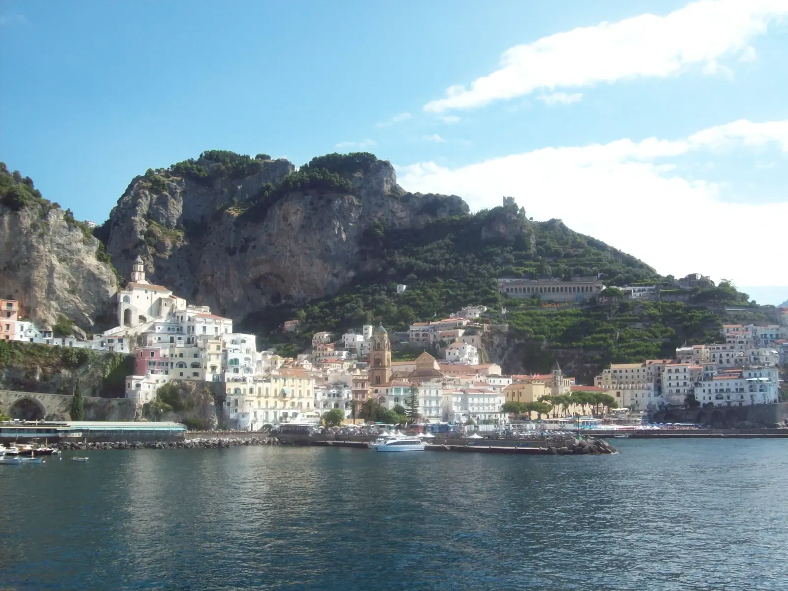 Amalfikusten i Italien