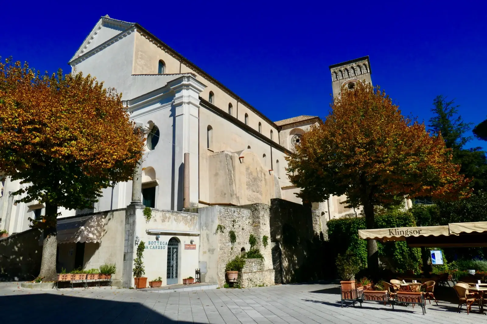 Amalfi stad och kusten